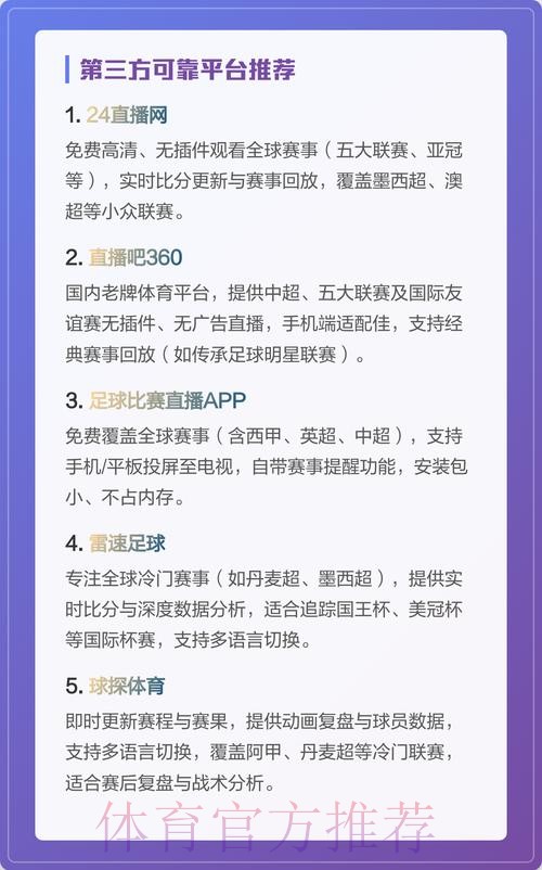 世界杯直播推荐官方 世界杯直播推荐官方